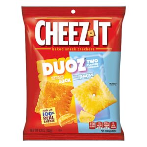 CHEEZ IT DUOZ CHED JACK/BABY SWISS