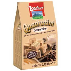 LOACKER QUADRATINI CAPPUCCINO